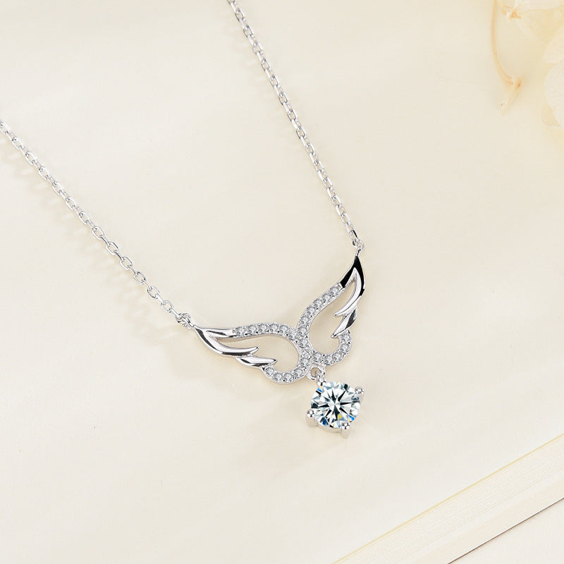 Angel wings necklace