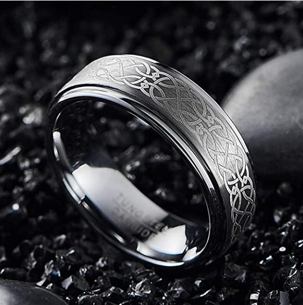 Mens Steel Ring