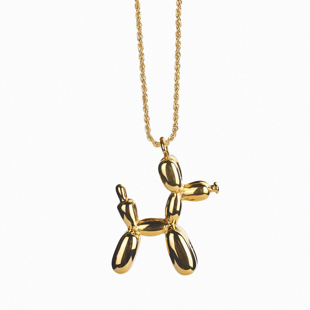 Bballoon Dog Necklace