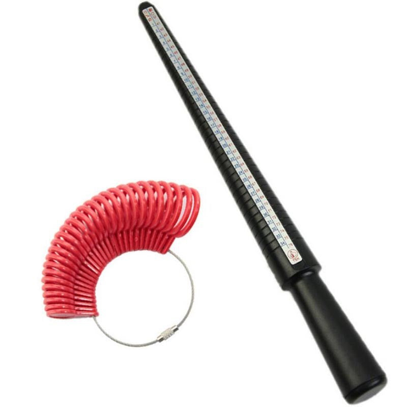 Plastic ring measuring tools