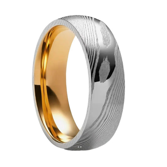 Rose Plated Men's Ring