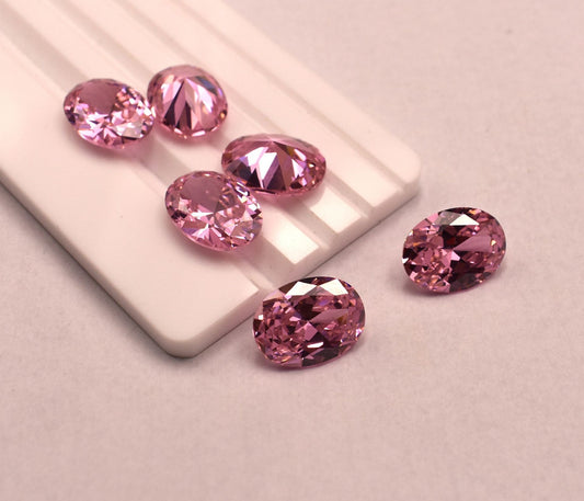 Pink Oval Gemstone