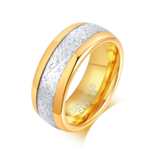 Steel Ring, Gold plated