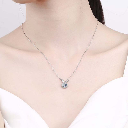 Silver Rabbit Necklace